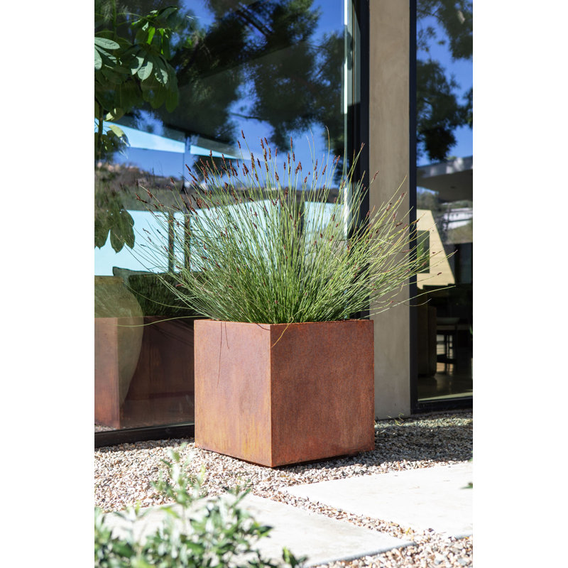 Veradek Metallic Series Corten Steel Planter Box & Reviews